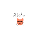 Cat with no body and nose（個別スタンプ：17）