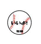 大好き野球【加藤さん専用】（個別スタンプ：25）