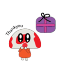 Cute Mushroomm（個別スタンプ：9）