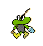 EARLY the frog（個別スタンプ：7）