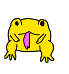 golden frog（個別スタンプ：11）