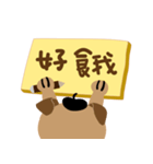 Meow ＆ Wooflearning Chinese characters（個別スタンプ：38）