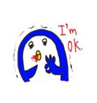 Manee the penguin return（個別スタンプ：9）