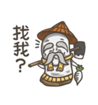 Eraser man's hair（個別スタンプ：23）