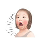 cute baby yuna's reaction（個別スタンプ：19）