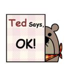 Ted Says（個別スタンプ：3）