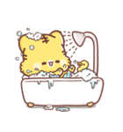 Domineering cute little tiger（個別スタンプ：36）