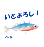 さかなでご挨拶：日常会話編（個別スタンプ：5）