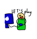 red green blue（個別スタンプ：10）