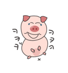 Sweet and lovely, funny pig Alex.KOREAN（個別スタンプ：11）