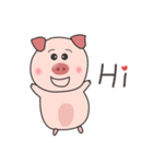 Sweet and lovely, funny pig Alex.KOREAN（個別スタンプ：20）