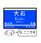 阪神本線 神戸高速線 今この駅だよ！（個別スタンプ：15）