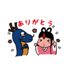 満福ちゃん＆福龍くん（個別スタンプ：3）