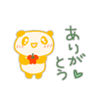 【幸せの黄色いパンダ～】（個別スタンプ：24）