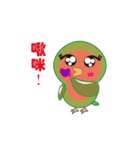 Little parrot life(dynamic)（個別スタンプ：1）