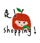 apppple girrrrl（個別スタンプ：7）