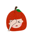 apppple girrrrl（個別スタンプ：21）