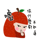 apppple girrrrl（個別スタンプ：24）