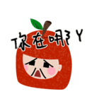 apppple girrrrl（個別スタンプ：31）