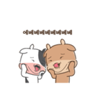 Playful cow（個別スタンプ：10）