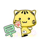 Cute striped cat. CAT134（個別スタンプ：2）