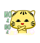 Cute striped cat. CAT134（個別スタンプ：7）