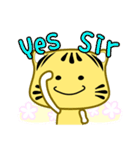 Cute striped cat. CAT134（個別スタンプ：10）