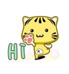 Cute striped cat. CAT135（個別スタンプ：2）