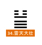 易経、卦②（個別スタンプ：2）