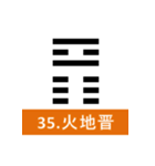 易経、卦②（個別スタンプ：3）