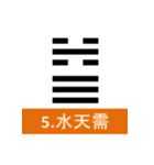 易経、卦（個別スタンプ：5）