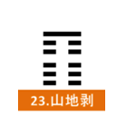 易経、卦（個別スタンプ：23）