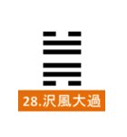 易経、卦（個別スタンプ：28）