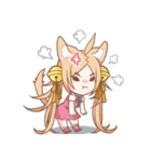 Estelle the tiny human cat（個別スタンプ：13）