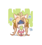 Estelle the tiny human cat（個別スタンプ：18）