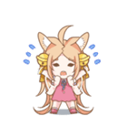 Estelle the tiny human cat（個別スタンプ：21）