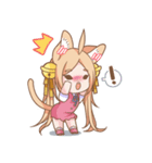 Estelle the tiny human cat（個別スタンプ：23）