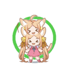 Estelle the tiny human cat（個別スタンプ：27）