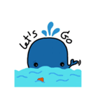 FUNNY WHALE PART1（個別スタンプ：1）