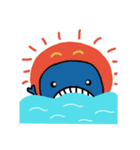 FUNNY WHALE PART1（個別スタンプ：3）
