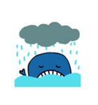 FUNNY WHALE PART1（個別スタンプ：7）