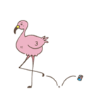 Fancy Flamingo（個別スタンプ：18）