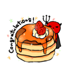 Together with bread.(English version)（個別スタンプ：21）