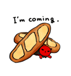 Together with bread.(English version)（個別スタンプ：22）
