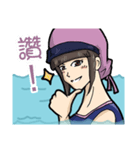 Happy Swimming~（個別スタンプ：6）