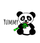 Panda lover (English )（個別スタンプ：11）