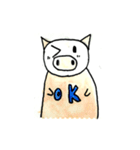 QQ-Pig（個別スタンプ：7）