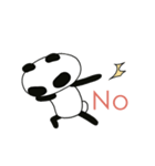 Binary: Panda Dance！（個別スタンプ：4）