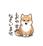 柴犬の日常(よく使う言葉)（個別スタンプ：10）