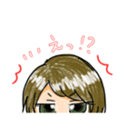 same face ...？？（個別スタンプ：9）